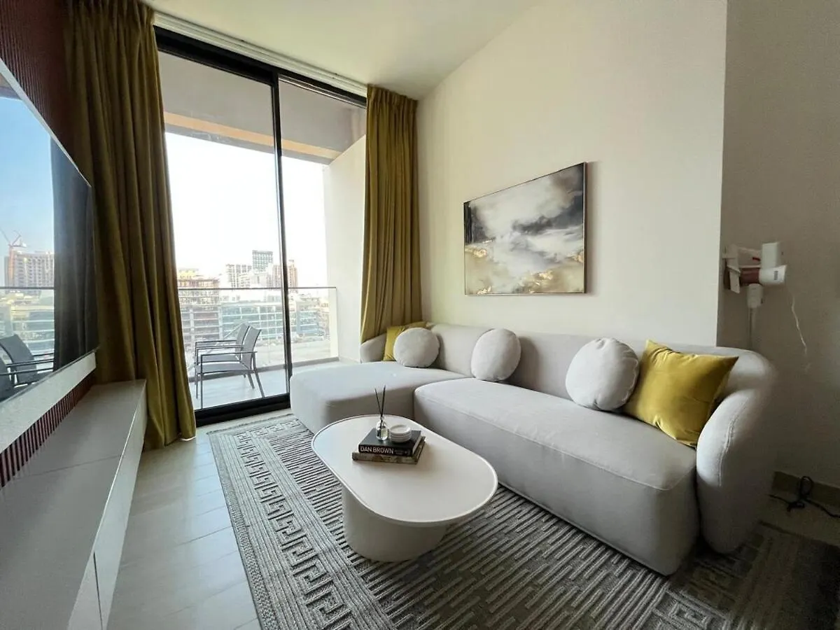 Apartment Curated Calm Elegant 1Br Stay In Jvc Dubai
