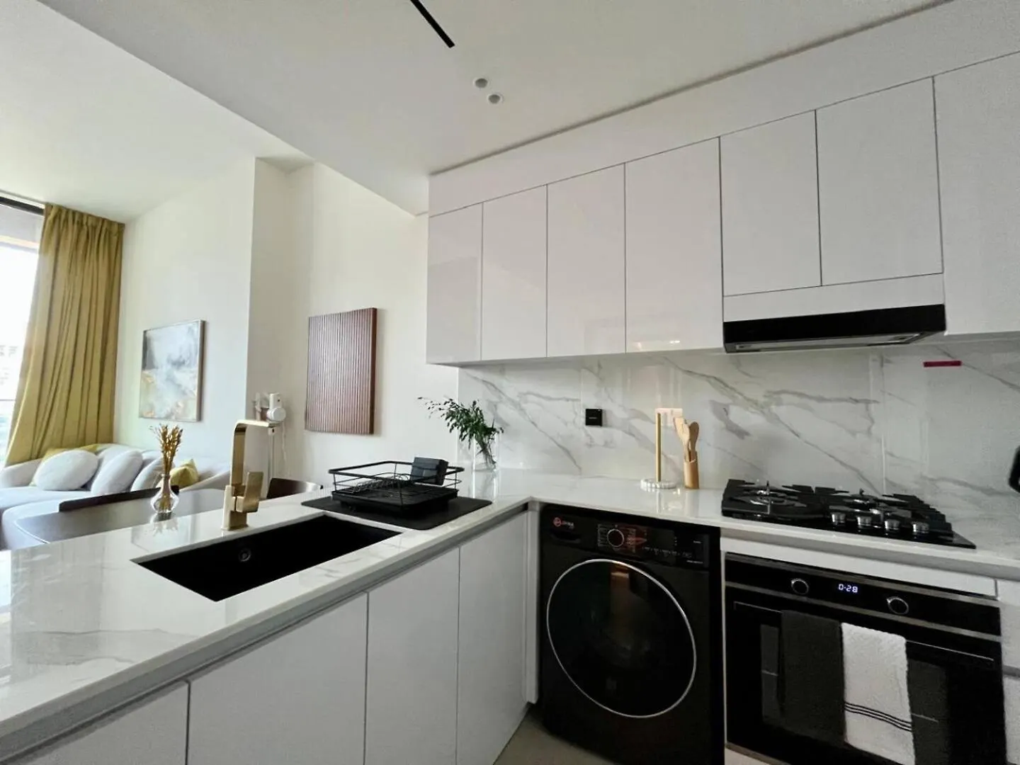 Apartment Curated Calm Elegant 1Br Stay In Jvc Dubai